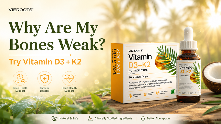 Why Are My Bones Weak? Try Vitamin D3 + K2