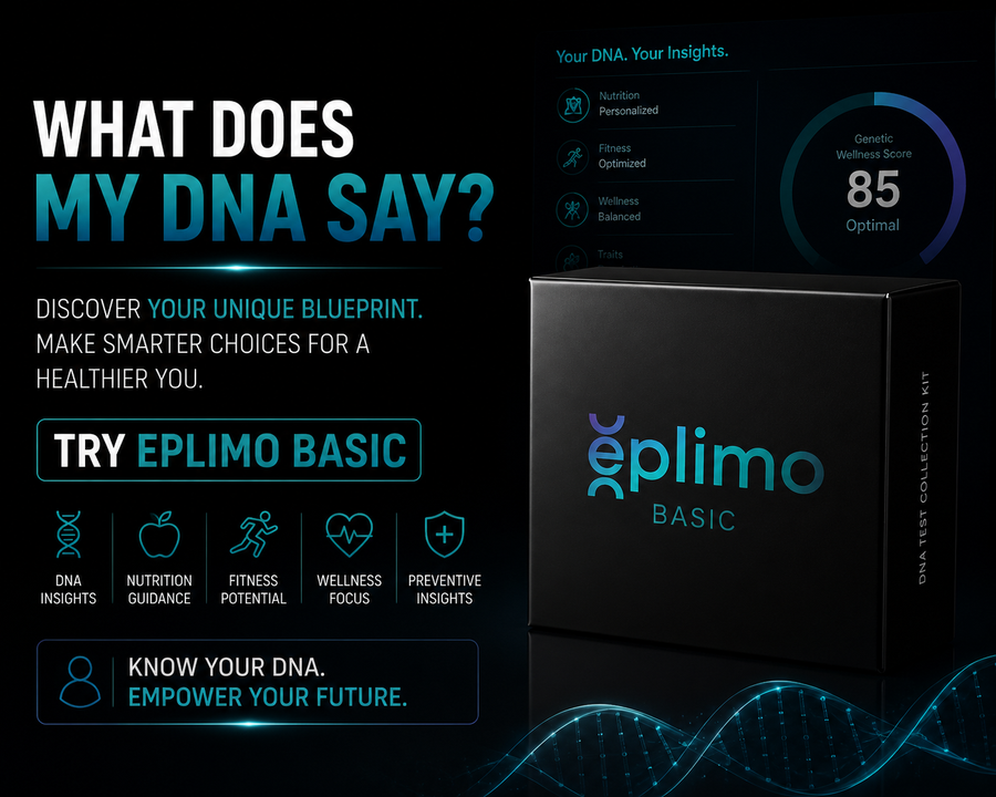 What Does My DNA Say? Try Eplimo Basic