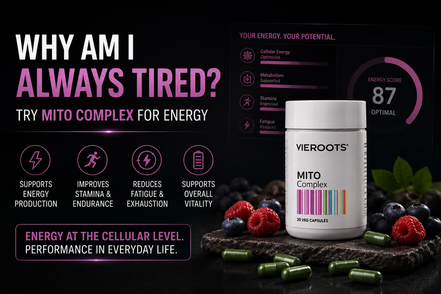 Why Am I Always Tired? Try MITO Complex for Energy